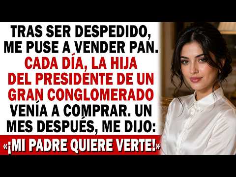 🥖Tras ser despedido,💼vendí pan.👩‍💼la hija del presidente venía a comprarme cada día...