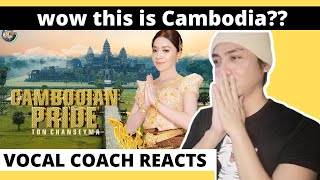 CAMBODIAN PRIDE | TON CHANSEYMA [ MV ] Vocal Coah Reaction