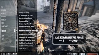 Skyrim Legendary Collector Series Episode 315 - The Black Book: Filament and Filigree 