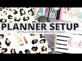 AUGUST PLANNER SETUP | SETTING UP MY PLANNERS | CLASSIC HAPPY PLANNER