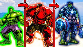 Green Hulk Army Fight with Red Hulk Army For Save GTAV [Hindi] | GTAV AVENGERS | A.K GAME WORLD