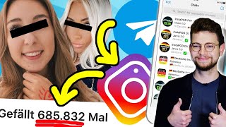 100k Insta-Likes mit Telegram? Raphael probiert's! 🕵️‍♂️ (und entlarvt Fake-Influencer)