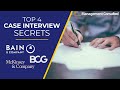 Case Interview Secrets: 4 Tips to land an MBB Offer