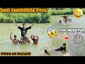 Desi swimming pool in village  pinda de nazare  too much fun  with friends  