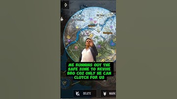 Running Out The Safe Zone To Revive Bro #codm