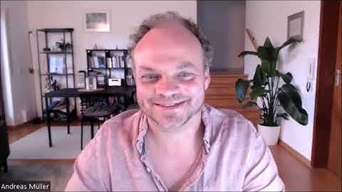 Zoom-Talk with Andreas Müller, Aug. 27th 