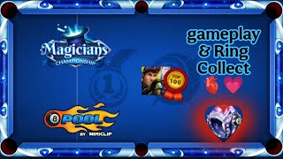 Magicians Championship 8 Ball Pool 🏆🥇 Top 100 gameplay & collect Ring! :) 💍|| Madhav 8 Ball Pool #am screenshot 3