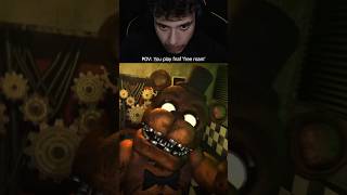 FNAF gave me a heart attack…  #fyp #fail #funny #rage #reaction #fnaf #scary #horrorgaming