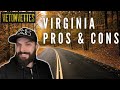 PROS AND CONS OF RELOCATING TO VIRGINIA (FOLLOW UP TO MY" WHY I LEFT CALIFORNIA" VIDEO)