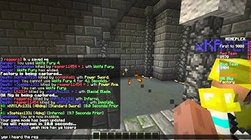 (xKAYLAx1331) Reach Hacks And Invincibility - Sad Noobs Corner In Mineplex (Hackers) - Part 15