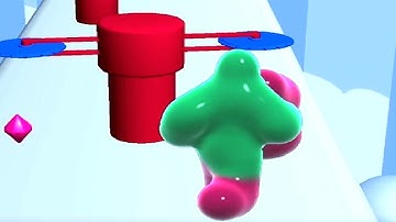 Blob Runner 3D gameplay android, ios levels 17-20  new update | GamePlay Android and iOS