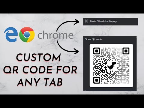 How to create custom QR Code for any website | Google chrome Custom QR code creation | New update 🔥