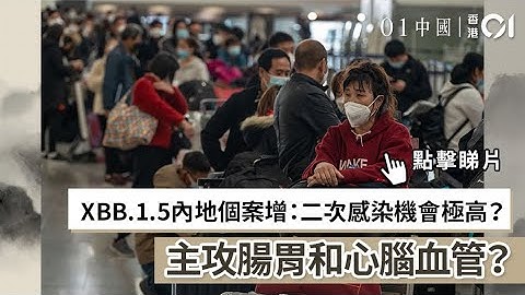 XBB.1.5內地個案增：二次感染機會極高？主攻腸胃和心腦血管？ - 天天要聞