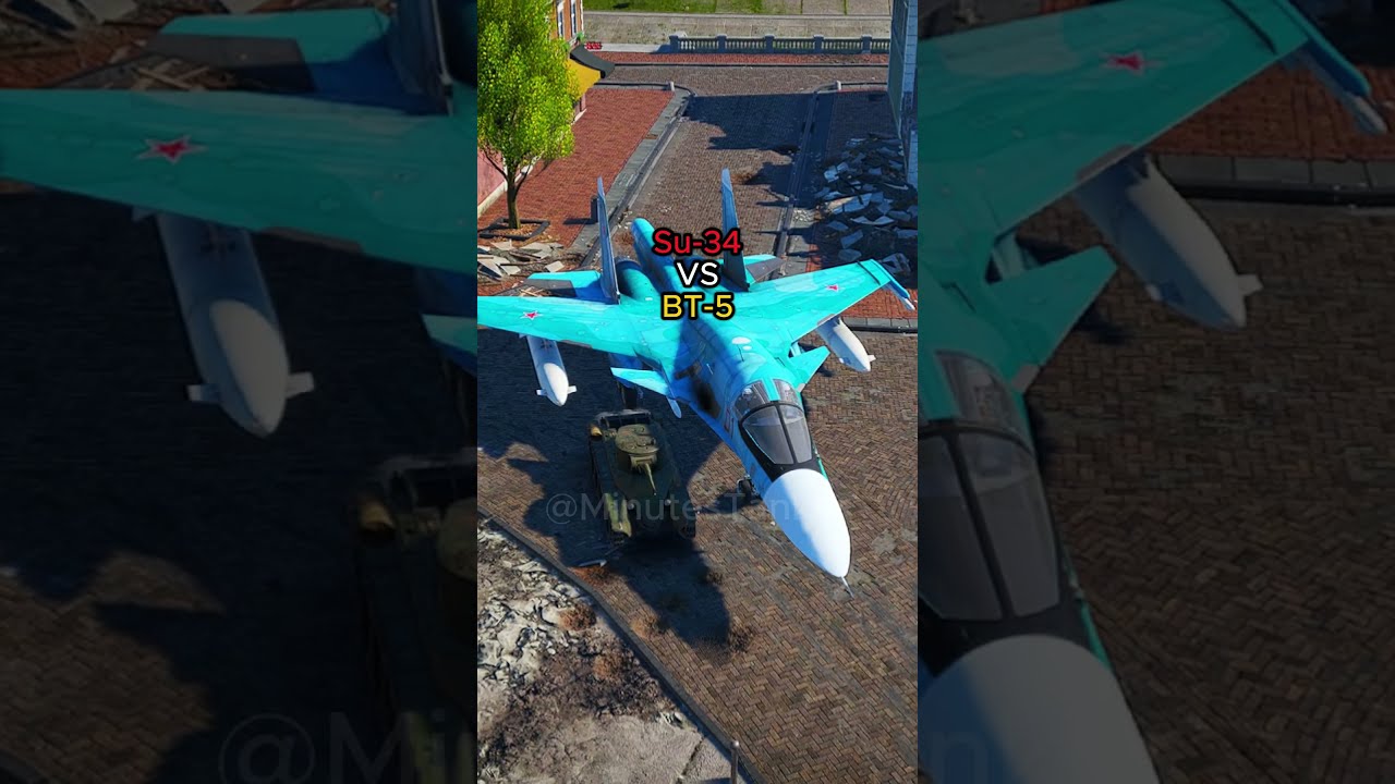 The Su 34 Is MASSIVE 