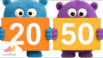 The Big Numbers Song | Count By 10 To 100 | Learn Skip Counting By Tens For Kids & Preschoolers