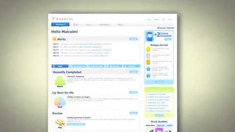 Knewton Adaptive Learning Platform   Tutorial Video