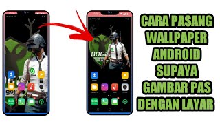 Cara pasang wallpaper Hp  agar pas dengan layar screenshot 4