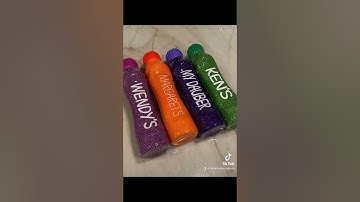 Glittered bingo dauber tutorial