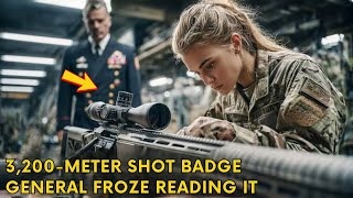 The General Walked Past Her Barrett .50 — Then Froze Reading Her 3,200-Meter Sniper Badge.