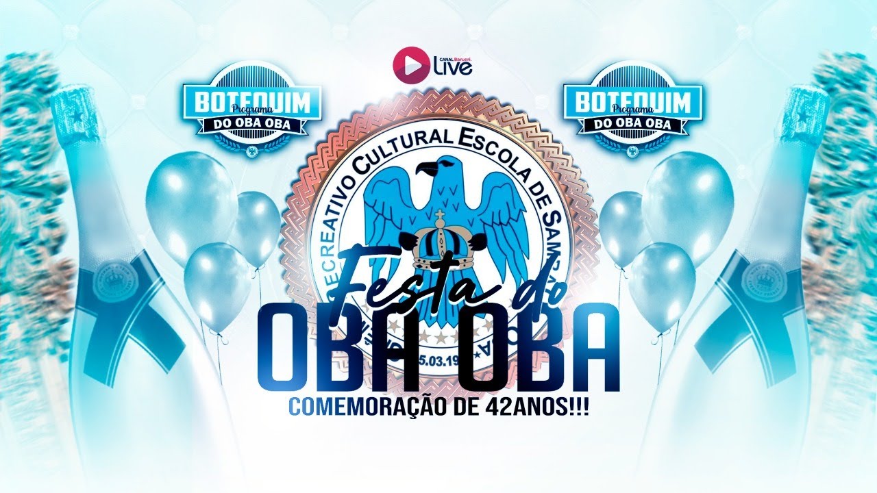 Festa Oba Oba, Comemoração De 42 Anos | Botequim Do Oba Oba