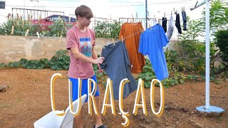 A relaxed day in Curaçao (aka paradise) in quarantine because of covid… yay…