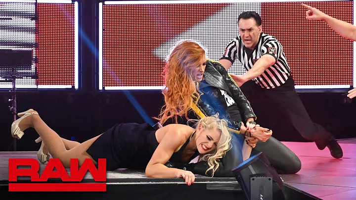 Lacey Evans incurs the wrath of Becky Lynch: Raw, ...