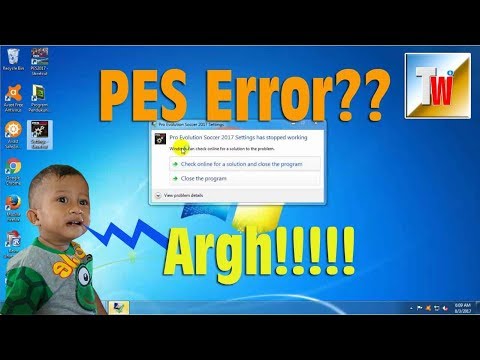 Settingexe Pes 2017 Tidak Bisa Dibuka - Bisako Channel
