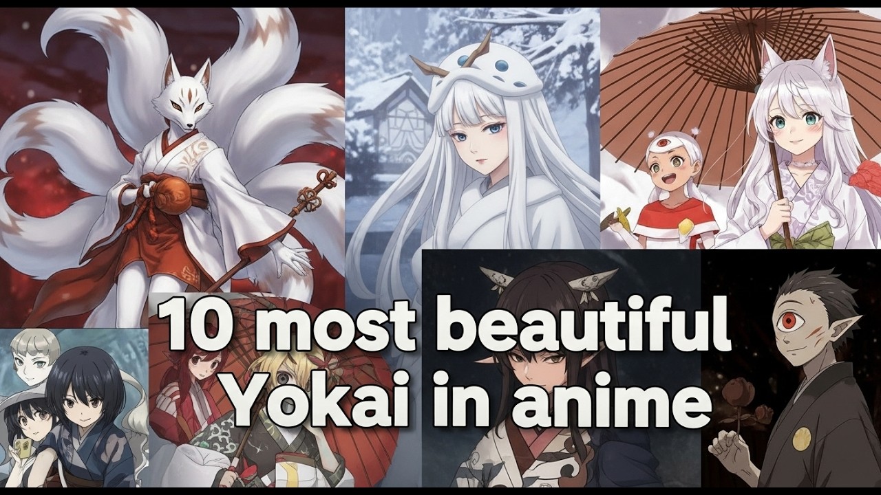 10 самых красивых ёкаев в аниме