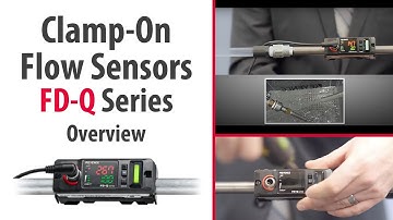 Clamp-On Flow Sensors KEYENCE FD-Q Series - Overview