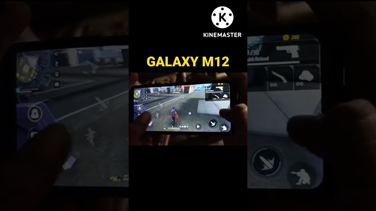 Samsung Galaxy M12 Free Fire Max Test 
