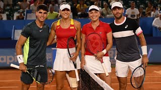 Carlitos Alcaraz & Rebeka Masarova vs Borna Coric & Donna Vekic - Hopman Cup | HIGHLIGHTS