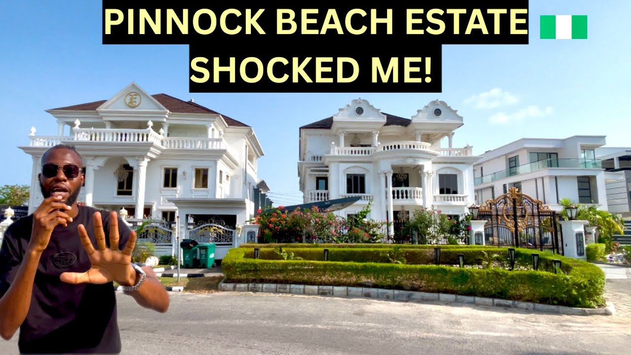 Внутри поместья Пиннок-Бич для богатых в Лагосе, Нигерия. Это потрясающе🇳🇬 