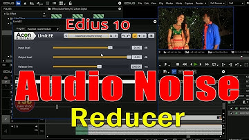 Audio Noise Reducer in Edius 10//Edius me Audio ka Noise kaise Remove kare||Audio Noise Removal