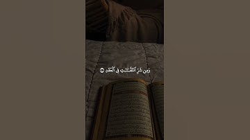 ماهر المعيقلي سورة الفلق 🥀حالات واتس اب قرآن كريم