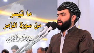 ما تيسر من سورة الزمر للقارئ بيشه وا قادر الكردي