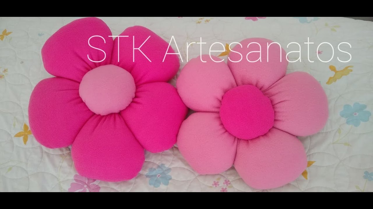 FLOR - ALMOFADA 35cm e 40cm