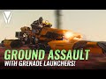 Grenade Launcher Ground Assault - Star Citizen Gameplay