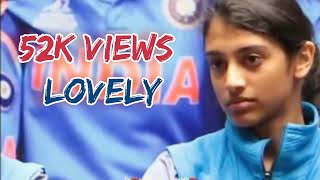 Beautifulπ±π±π±π__Kannu athu gunnu mathiri_Indian cricket player πππ_MANDHANA _Tamil what's app