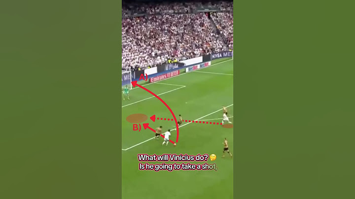 #Vinicius Smart Pass Behind the Defensive Line to #Mbappe - #Real #Madrid #Teamwork