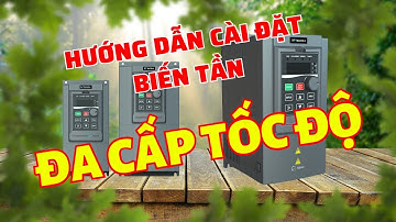 Hướng dẫn cài đặt biến tần Wecon chạy multi speed: Tận dụng tính năng đa tốc độ hiệu quả #wecon