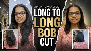 Long to Lob Haircut Transformation You’ll Love 😍 | Just Wow Salon ✂️