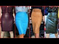 2020 latest leather skirts collection/leather/skirts/outfits