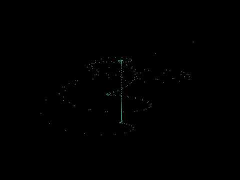 The Aizawa Attractor animation done in gnuplot