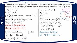# Grade 12 Math (2025 Journal - Ch 6 - Section D) 1+2