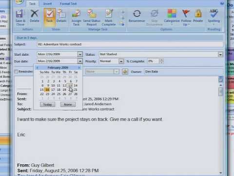 how to use outlook tasks effectively