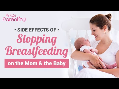 How Stopping Breastfeeding (Weaning) Affects the Mother and the Baby