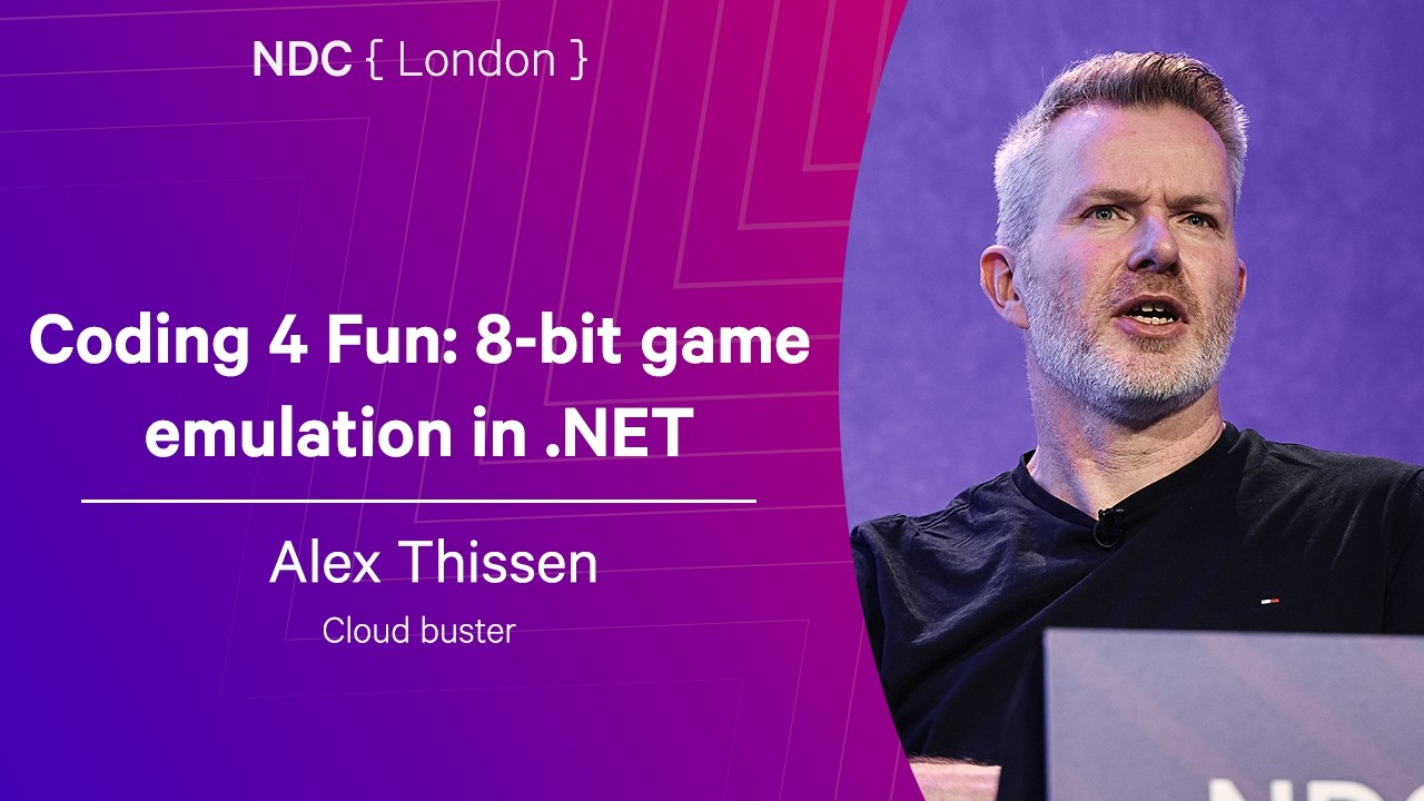 Coding 4 Fun: 8-bit game emulation in .NET - Alex Thissen - NDC London 2026