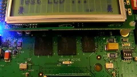 FPGA Pong on an HD44780 LCD