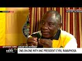 In conversation with ANC President Cyril Ramaphosa on party