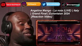 Angelina Mango - La noia (LIVE) | Italy 🇮🇹 | Grand Final | Eurovision 2024| REACTION